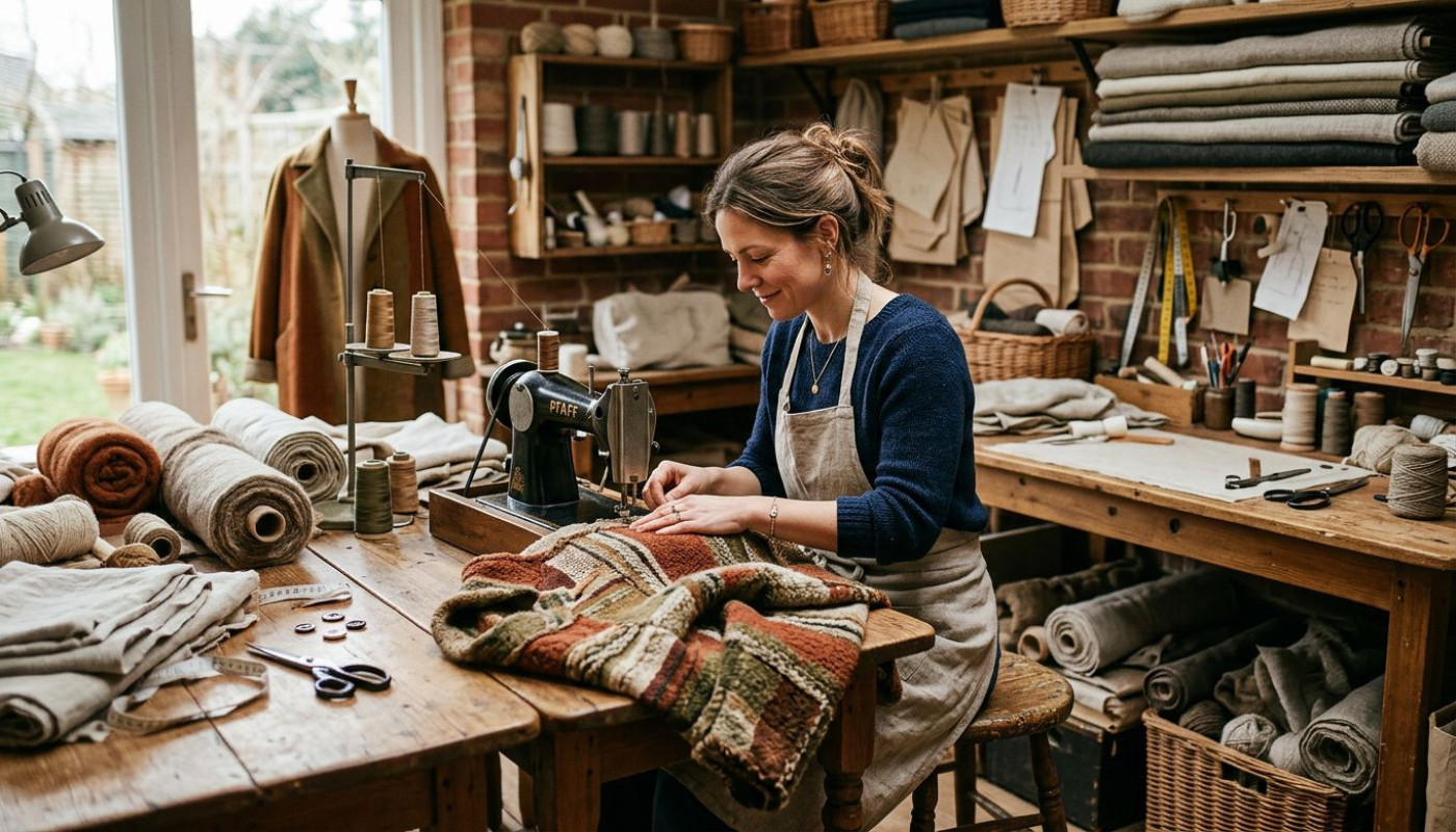 Retour du fait main : des vêtements uniques à la beauté artisanale